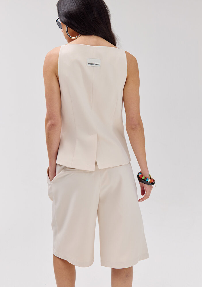 Harper & Yve Gilet || Rey-GI || Ecru
