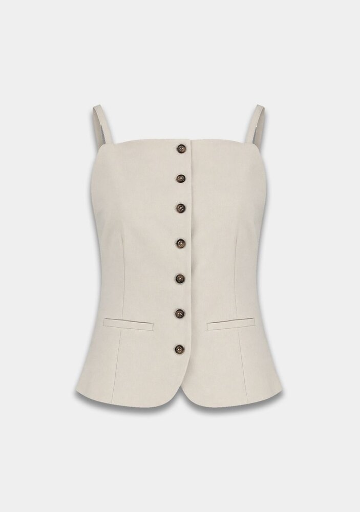 Harper & Yve Gilet || Rey-GI || Ecru