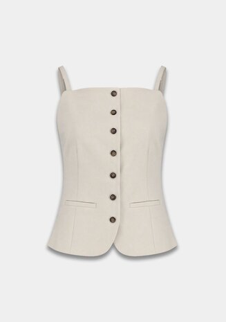 Harper & Yve Gilet || Rey-GI || Ecru