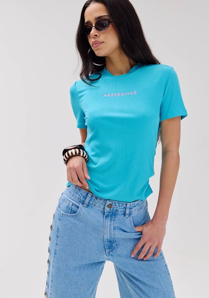 Harper & Yve Top || Cammy SS || Baby Blue