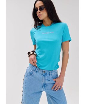 Harper & Yve Top || Cammy SS || Baby Blue