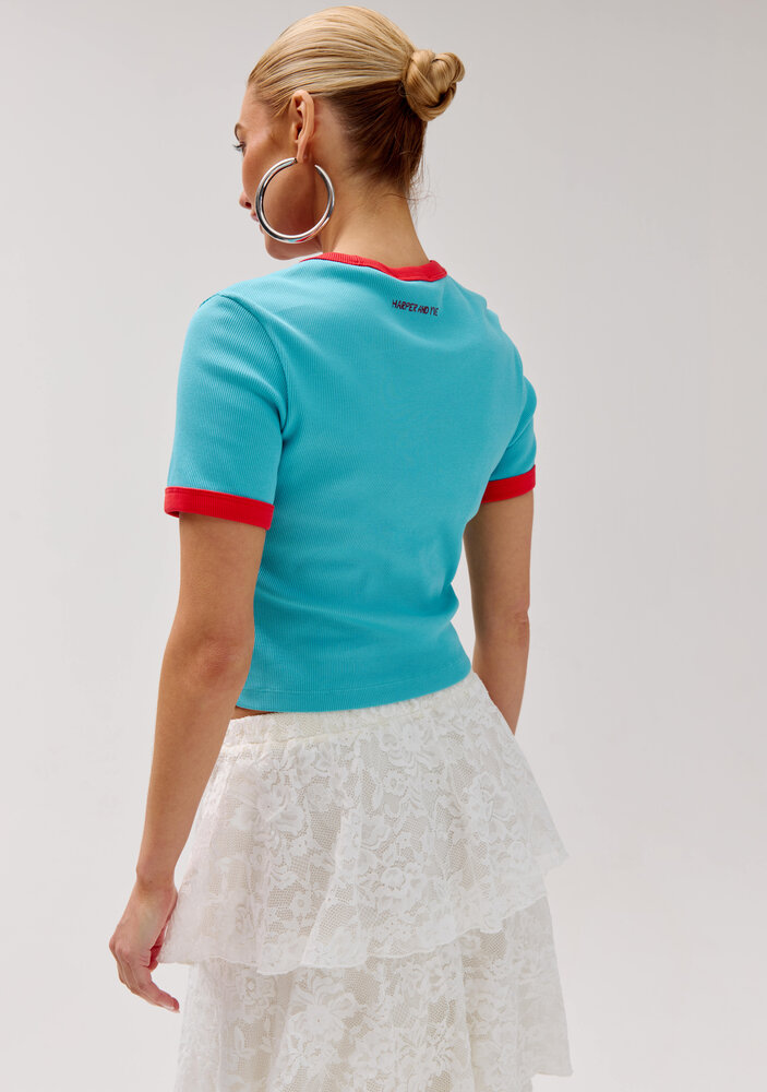Harper & Yve Top || Emmy-SS || Baby Blue