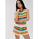 Harper & Yve Top || Martha-SS || Multi Stripe