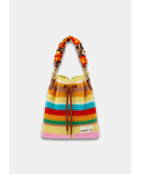 Harper & Yve Tas ||  Pim Bag || Multi Stripe