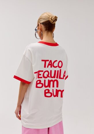 Harper & Yve T-shirt || Bum bum-SS || Ecru