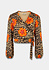 Blouse || Flora-LS || Lexie Leopard Bloom