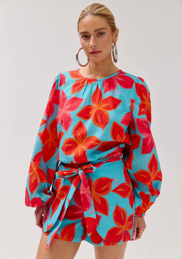 Harper & Yve Blouse || Dolly-LS || Fragile Flower