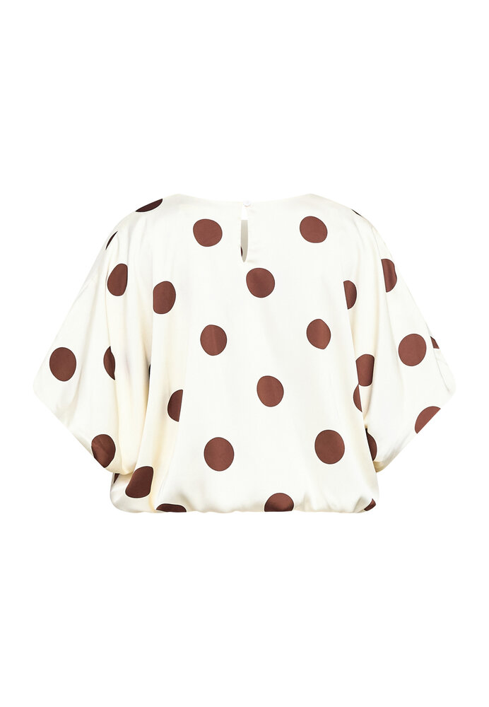 Sisterspoint Top || Gufo || Cream Brown