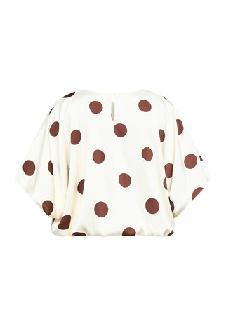 Sisterspoint Top || Gufo || Cream Brown
