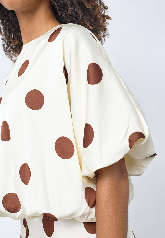 Sisterspoint Top || Gufo || Cream Brown