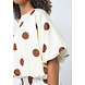Sisterspoint Top || Gufo || Cream Brown