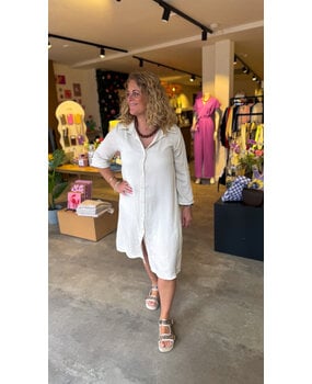 Fos Jurk ||  Lina || Beige