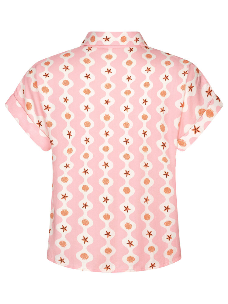 YDENCE Blouse ||  Tina || Pink Seashells