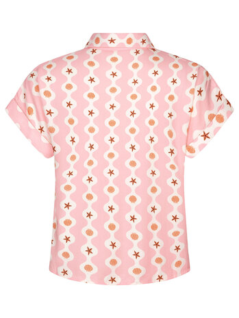 YDENCE Blouse ||  Tina || Pink Seashells