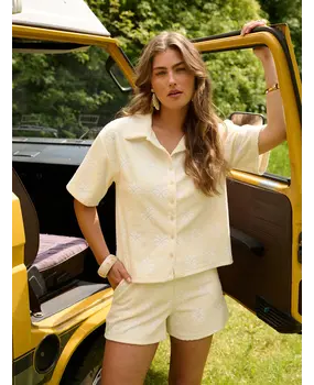 YDENCE Blouse || Terance || Ecru YDENCE Blouse || Terance || Ecru