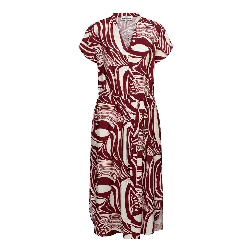 &Co women Maxi Jurk || Liva || Claret &Co women Maxi Jurk || Liva || Claret