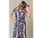 Maxi jurk || Liva || Blue
