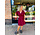 Jurk || 8772 || Bordeaux