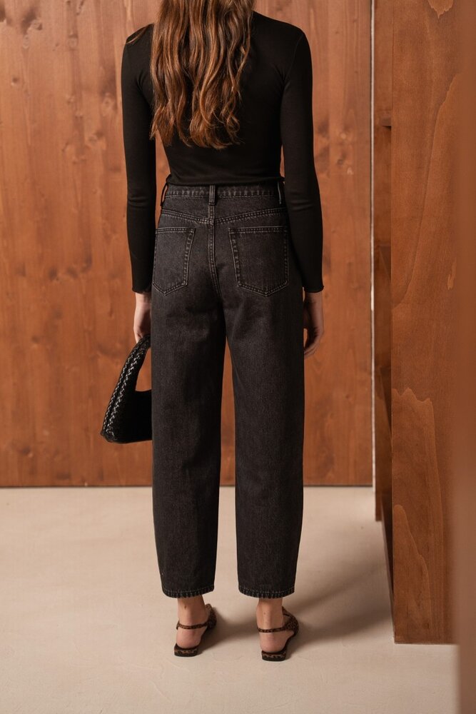 Oraije Barrel jeans || Bony  || Antracite
