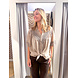 JtS Blouse kant || Wit / Ecru en Taupe JtS Blouse kant || Wit / Ecru en Taupe