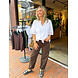 JtS Blouse kant || Wit / Ecru en Taupe JtS Blouse kant || Wit / Ecru en Taupe