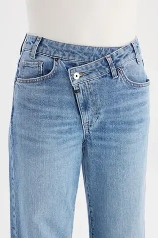 C.O.J Straight fit Jeans || Cora || Medium Blue