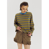 Harper & Yve Top || Tommy - LS || Blue Stripe