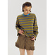Harper & Yve Top || Tommy - LS || Blue Stripe