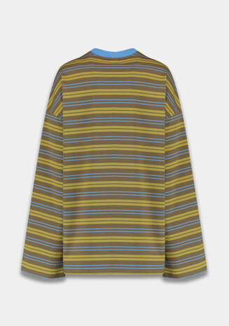 Harper & Yve Top || Tommy - LS || Blue Stripe