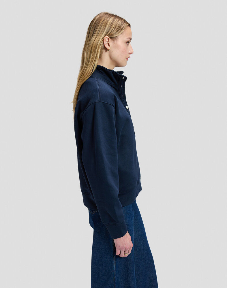 LEE Sweater ||  Popover || Rivet Navy