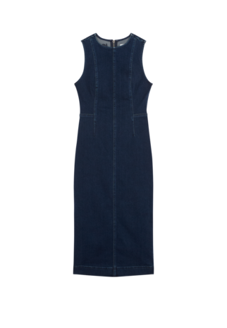 LEE Midi Jurk ||  Shaped long dress || Hearts