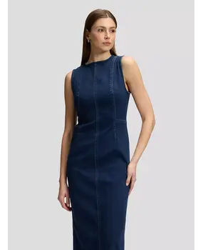 LEE Midi Jurk ||  Shaped long dress || Hearts