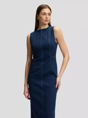 LEE Midi Jurk ||  Shaped long dress || Hearts