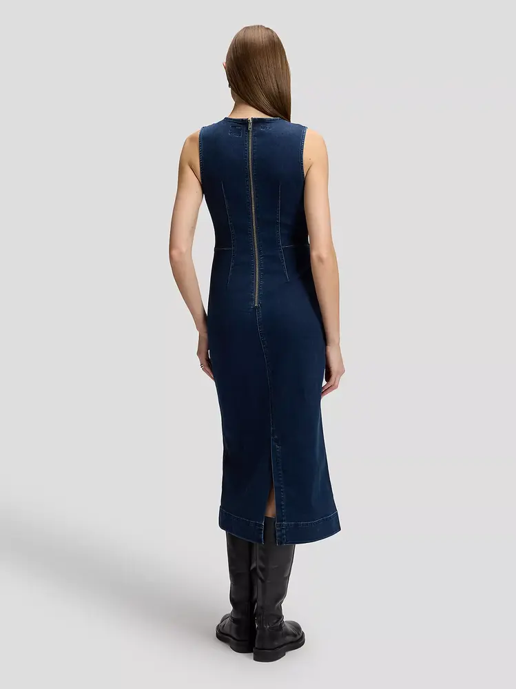 LEE Midi Jurk ||  Shaped long dress || Hearts