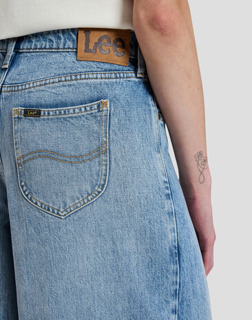 LEE Jeans || Pleated jean || Preppy Blue