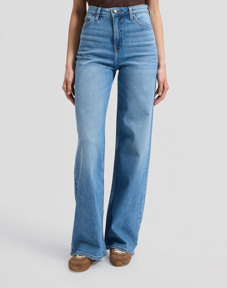 LEE Wide leg || Stella A Line ||  Budding Blue