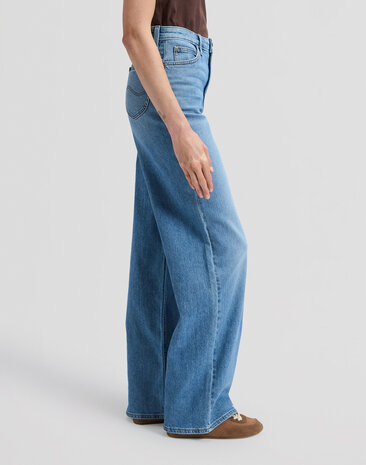 LEE Wide leg || Stella A Line ||  Budding Blue