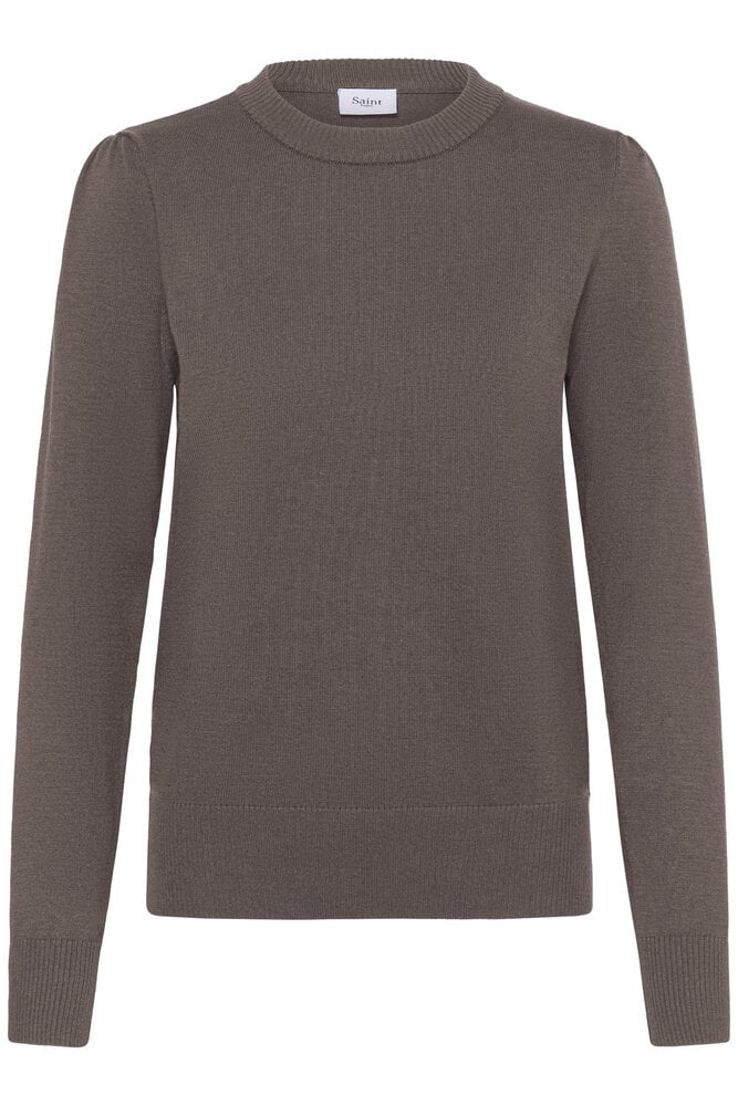 Saint Tropez Trui || Mila Pullover || Mink Melange