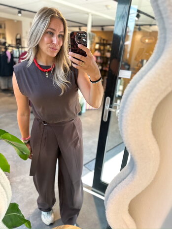 MSCH Copenhagen Pantalon || Zein Esteriane Pant || Hot Fudge