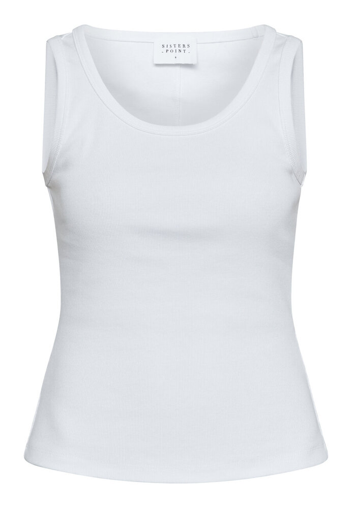 Sisterspoint Tank Top || Eike-new || White