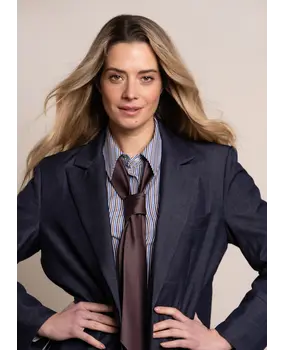 SIMPLE the Brand Blazer || Astrid || Denim Blue