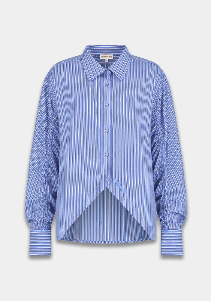 Harper & Yve Blouse || TED-LS || Stripe Blue Harper & Yve Blouse || TED-LS || Stripe Blue