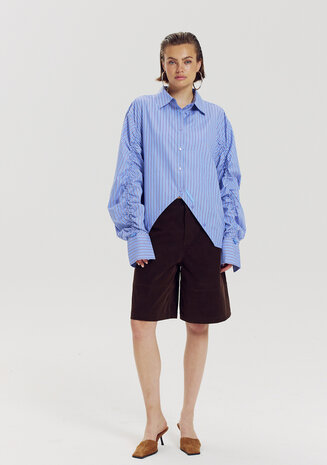 Harper & Yve Blouse || TED-LS || Stripe Blue Harper & Yve Blouse || TED-LS || Stripe Blue