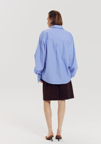 Harper & Yve Blouse || TED-LS || Stripe Blue Harper & Yve Blouse || TED-LS || Stripe Blue