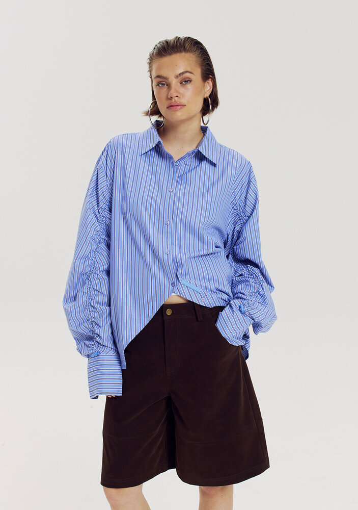 Harper & Yve Blouse || TED-LS || Stripe Blue Harper & Yve Blouse || TED-LS || Stripe Blue