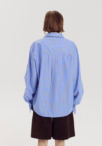 Harper & Yve Blouse || TED-LS || Stripe Blue Harper & Yve Blouse || TED-LS || Stripe Blue