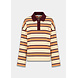 Harper & Yve Polo Shirt || Pollie-ju || Paprika Stripe