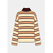 Harper & Yve Polo Shirt || Pollie-ju || Paprika Stripe