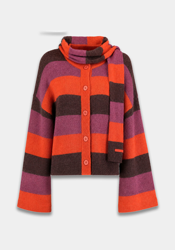 Harper & Yve Vest | | Indy-ca || Paprika Stripe