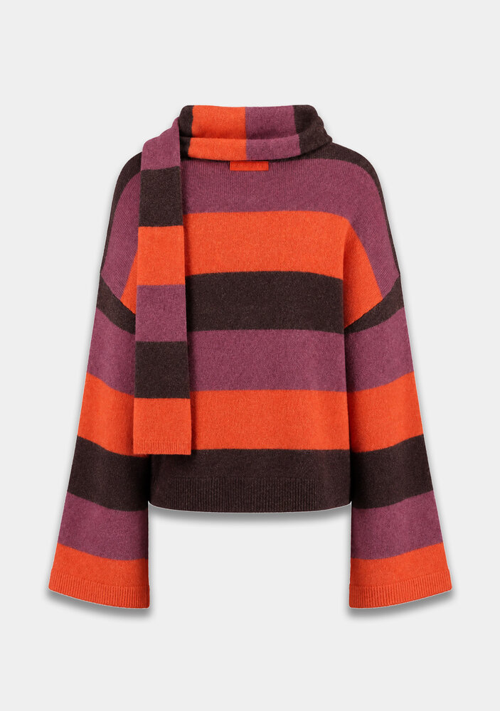 Harper & Yve Vest | | Indy-ca || Paprika Stripe